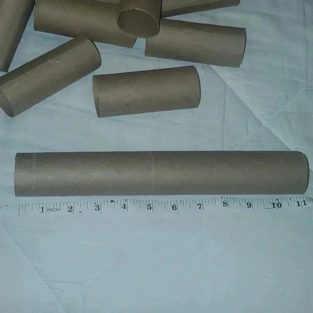 Clean 50 toilet paper rolls & 7 paper towel rolls Use for arts, crafts & etc
